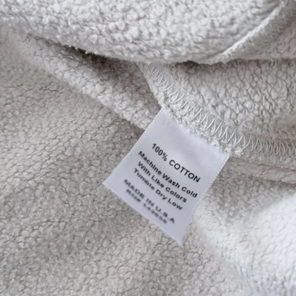 NWT JOAH BROWN Cropped Crew Neck Sweatshirt  | Sahara | One Size - Picture 7 of 7